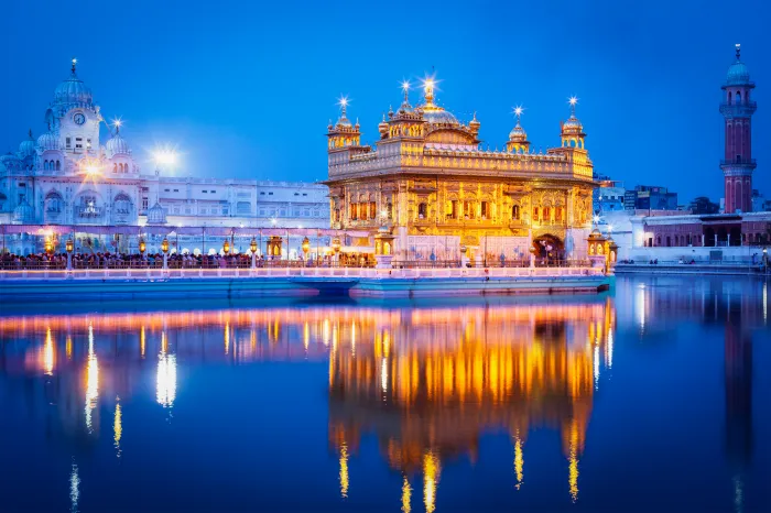 Radiant Golden Temple Amritsar Canvas Print